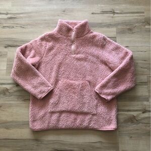 Soft Pink Women's Turtleneck Sweater